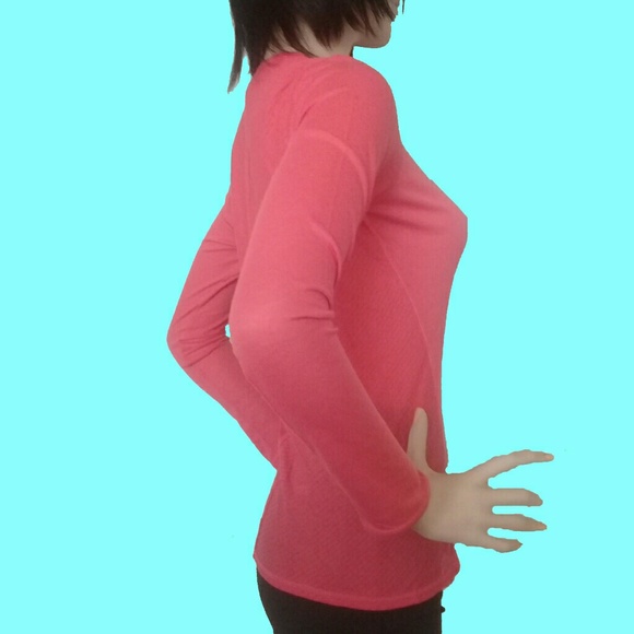 ALO T - SHIRT LONG SLEEVES.PINK COLOR ALO BAMBOO - Picture 8 of 8